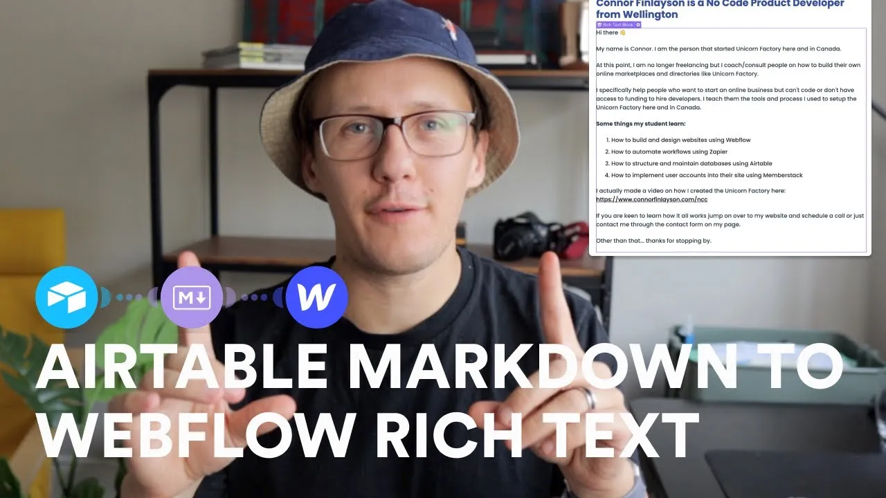 How To Automate Rich Text Into the Webflow CMS
