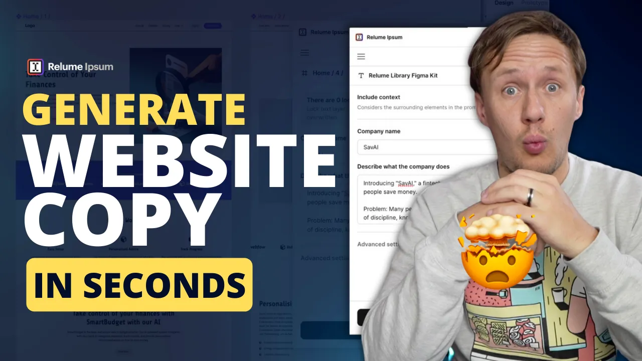 Relume Ipsum: How To Automatically Generate High Quality Landing Page Copy
