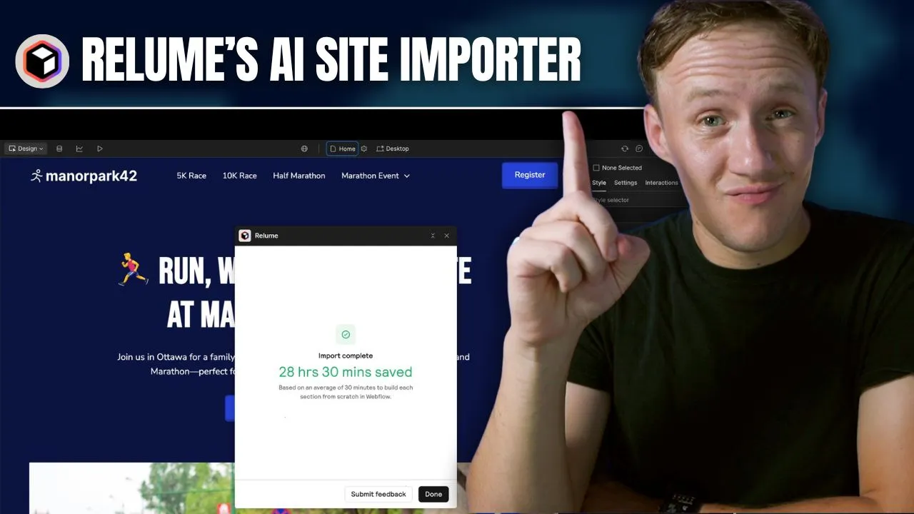 Relume’s New Webflow Feature Just Made Building Websites 10x Faster