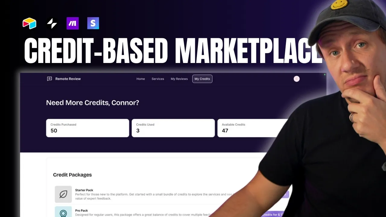 How to Build a Credit Payment System for Your Marketplace Using No-Code Tools