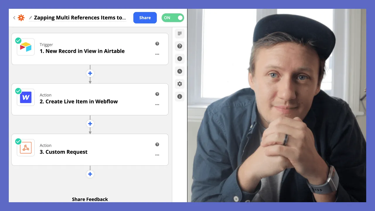 How To Map Webflow Multi-Reference Fields in Zapier