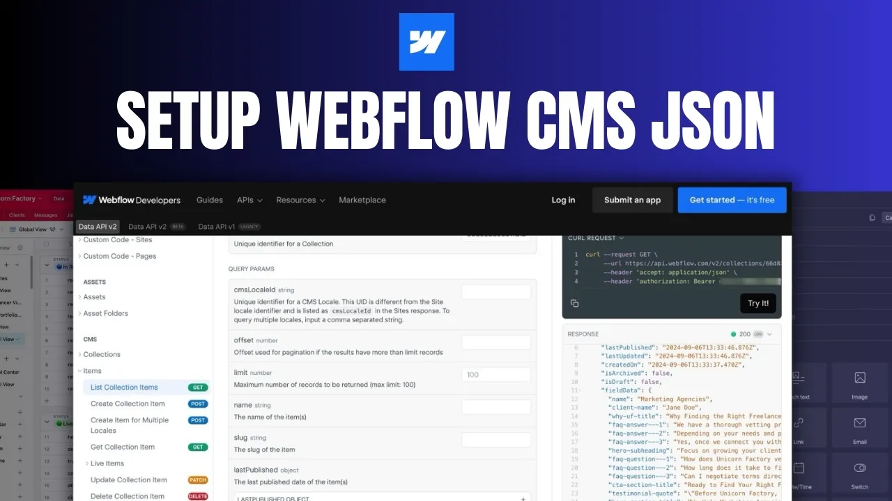 How To Setup an Airtable to Webflow Workflow in Make
