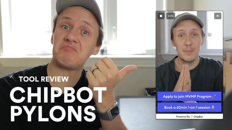 Chipbot Pylons: Boost Website Conversions with Video Popups