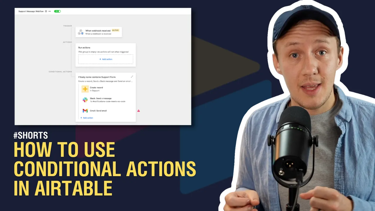 Airtable Conditional Actions: How To Use Logic In Your Airtable Automations